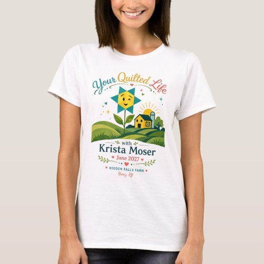 Your Quilted Life T-shirt (Vorderseite)