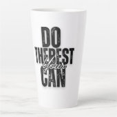 Your Script on Black Milchtasse (Vorderseite)