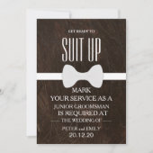 Your Service as a Groomsman Invitation Einladung (Vorderseite)