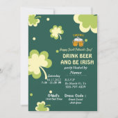 Your St. Patrick's Day party invitation card Save The Date (Vorderseite)