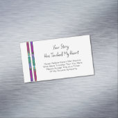 Your Story Has Touched My Heart Sympathy Magnet (Beispiel)