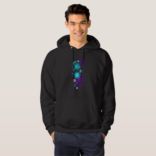 Your Story Is Not Not Over Semicolon Suicide Aware Hoodie (Vorne ganz)
