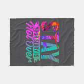 Your Story Is Not Over Stay Shirt Suicide Preventi Fleecedecke (Vorderseite (Horizontal))