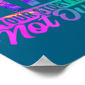 Your Story Is Not Over Stay Shirt Suicide Preventi Poster (Ecke)