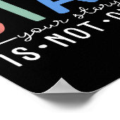 Your Story Is Not Over Stay Suicide Prevention Awa Poster (Ecke)