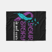 Your Story Isn't Over Fleecedecke (Vorderseite (Horizontal))