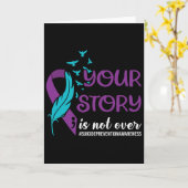 Your Story Isn't Over Karte (Gelbe Blume)