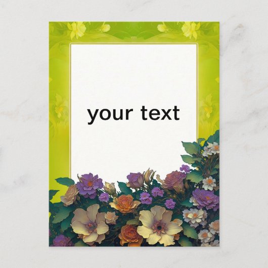 your text postkarte (Vorderseite)