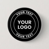Your Uploaded Logo + Bold Circular Text Button (Vorderseite)