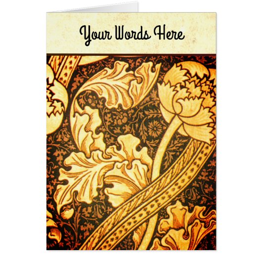 Your Words on Hand Made Paper with William Morris (Vorne)