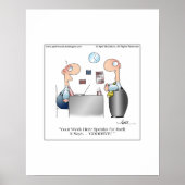 YOUR WORK Poster bis April McCallum (Vorne)