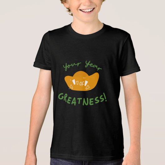 Your Year OF Greatness Kids tshirt (Vorderseite)