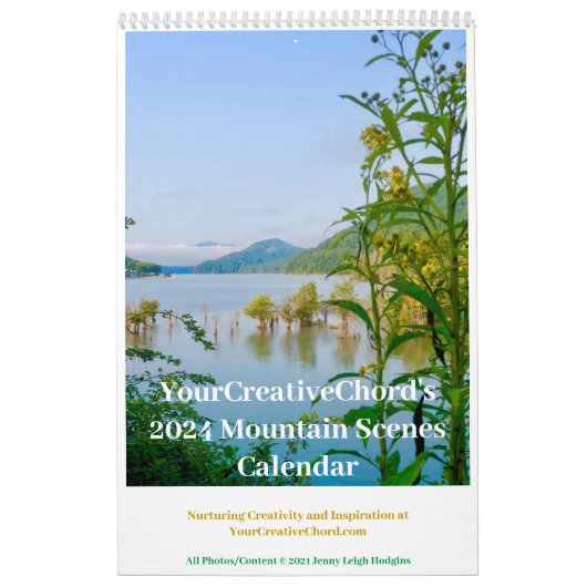 YourCreativeChord Mountain Scenes 2024 Kalender (Titelbild)