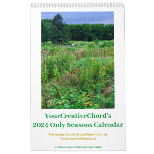 YourCreativeChord's 2024 Only Seasons Calendar Kalender