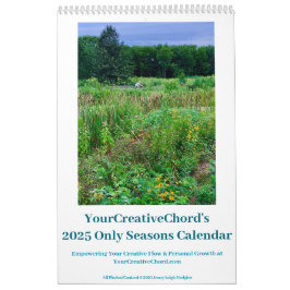 YourCreativeChord's 2025 Only Seasons Calendar Kalender