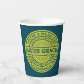 You're a Mean One Mister Grinch Quote Pappbecher (Links)