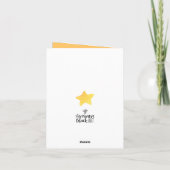 You're A Star Card Karte (Rückseite)