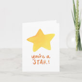 You're A Star Card Karte (Vorderseite)