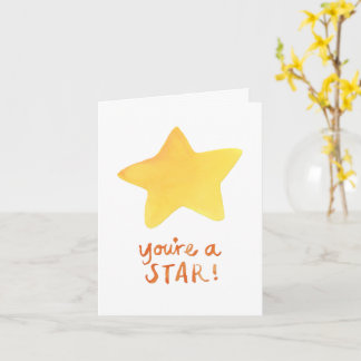 You're A Star Card Karte