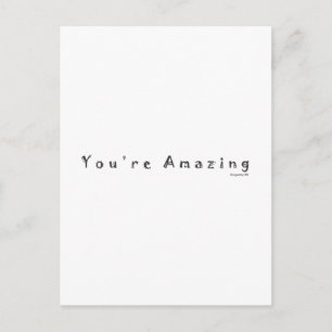You're Amazing Postkarte