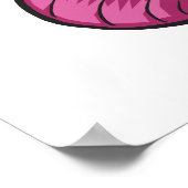 Youre Beat witziger Rüben-Cartoon Poster (Ecke)