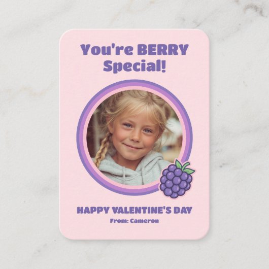 You're BERRY Special Kids Valentine's Mitteilungskarte (Vorderseite)