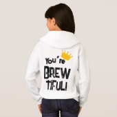 You're Brew-tiful Graphic Hoodie (Schwarz voll)