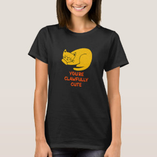You're Clawfully Cute Cat Couples Kitten T-Shirt