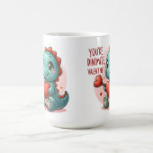 Youre Dinomite Valentine Niedlich Dinosaurier Lieb Kaffeetasse (Mittel)