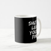 You're Fine Funny Running Kaffeetasse (VorderseiteRechts)