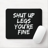 You're Fine Funny Running  Mousepad (Mit Mouse)