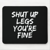 You're Fine Funny Running  Mousepad (Vorne)