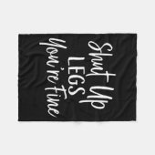 You're Fine Shirt For Gym - Funny Workout Fleecedecke (Vorderseite (Horizontal))