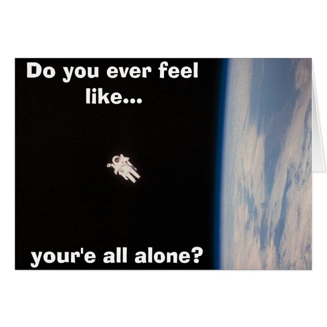 your'e ganz allein (Vorderseite (Horizontal))