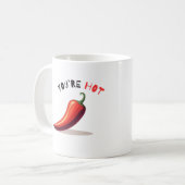 You're Hot Chilli Mug Kaffeetasse (Vorderseite Links)
