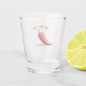 You're Hot Chilli Shot Glass Schnapsglas (Rückseite)