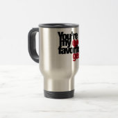 Youre mein Lieblings-Nerd Reisebecher (Vorderseite Links)
