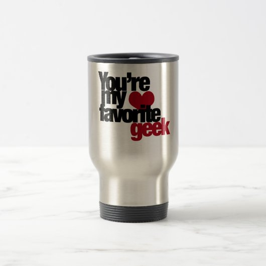 Youre mein Lieblings-Nerd Reisebecher (Mittel)