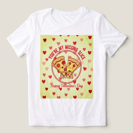 "You're My Missing Slice" Premium Tri-Blend Tee (Design Vorderseite)