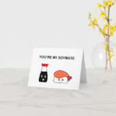 You're my soymate suziethesushi karte (Gelbe Blume)