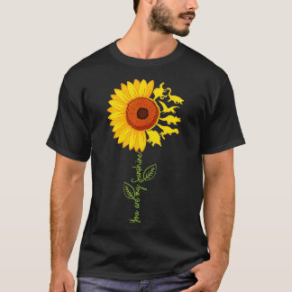 Youre My Sunshine Sonnenblume Dinosaur TRex Dino L T-Shirt