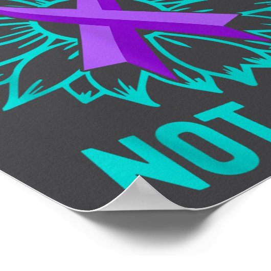 Youre Not Alone  Poster (Ecke)