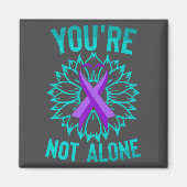 Youre Not Alone Premium  Magnet (Vorne)