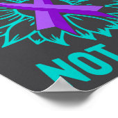 Youre Not Alone Premium  Poster (Ecke)