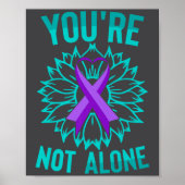 Youre Not Alone Premium  Poster (Vorne)