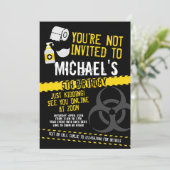 You're not invited einladung (Stehend Vorderseite)