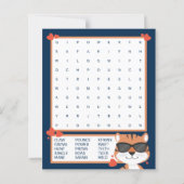 You're One Cool Cat Kids Valentine's Day Card (Rückseite)