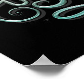 You're One Of Us Now Colorful Graphic Poster (Ecke)