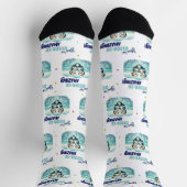 You're Otterly Amazing cute otter Valentine Socken (Oben)