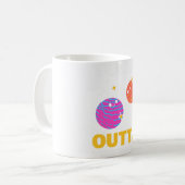 Youre Outta This World Rocket Scientist Kaffeetasse (Vorderseite Links)